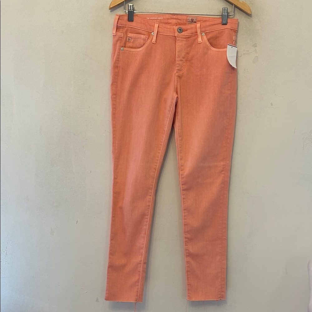 Adriano Goldschmied peach 5 pocket design skinny jeans Size 27 New